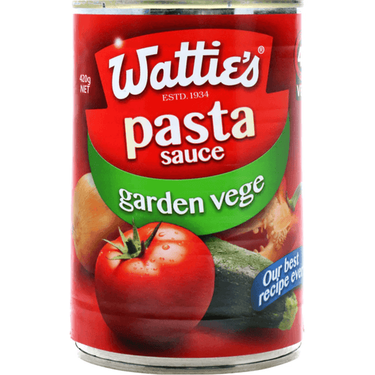 Wattie's Pasta Sauce Garden Vege 420g