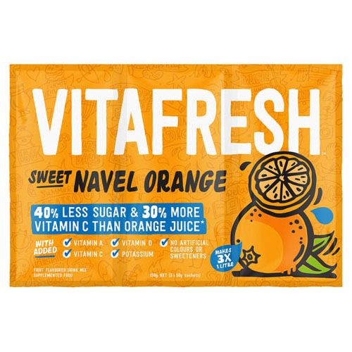 Vitafresh Sweet Navel Orange 150g 3pk