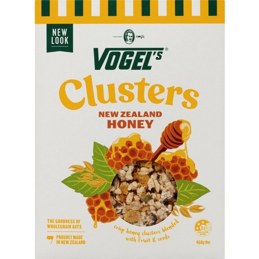 Vogels Clusters New Zealand H 450g