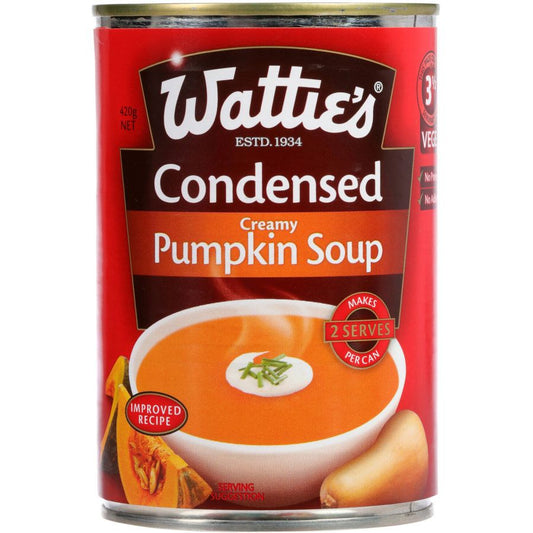Wattie's Creamy Pumpkin Soup Condensed 420g
