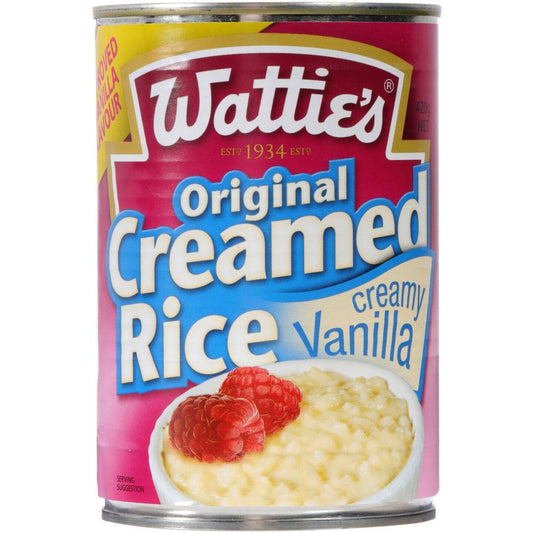 Wattie's Creamed Rice Vanilla 420g