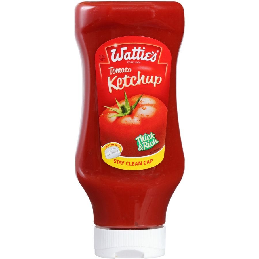 Watties Upside Down Ketchup 560g