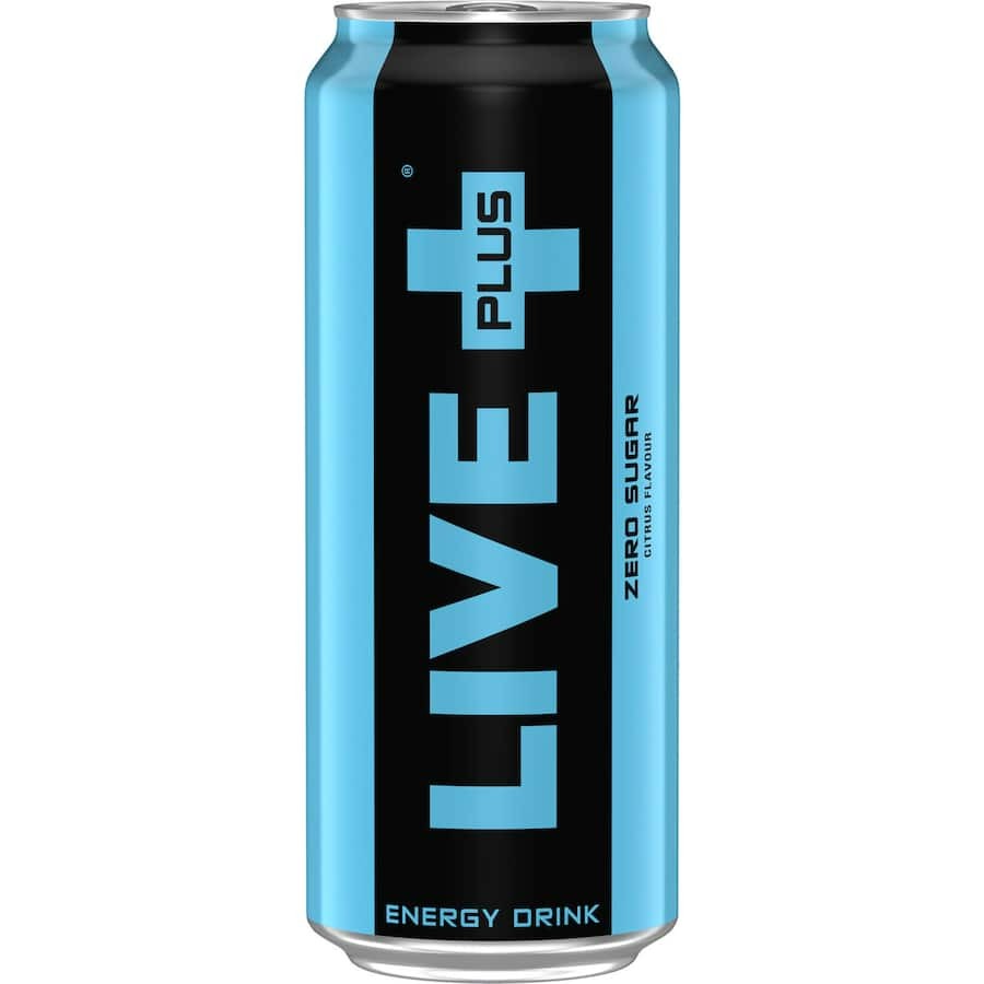 Live Plus Energy Drink Zero Sugar 500ml